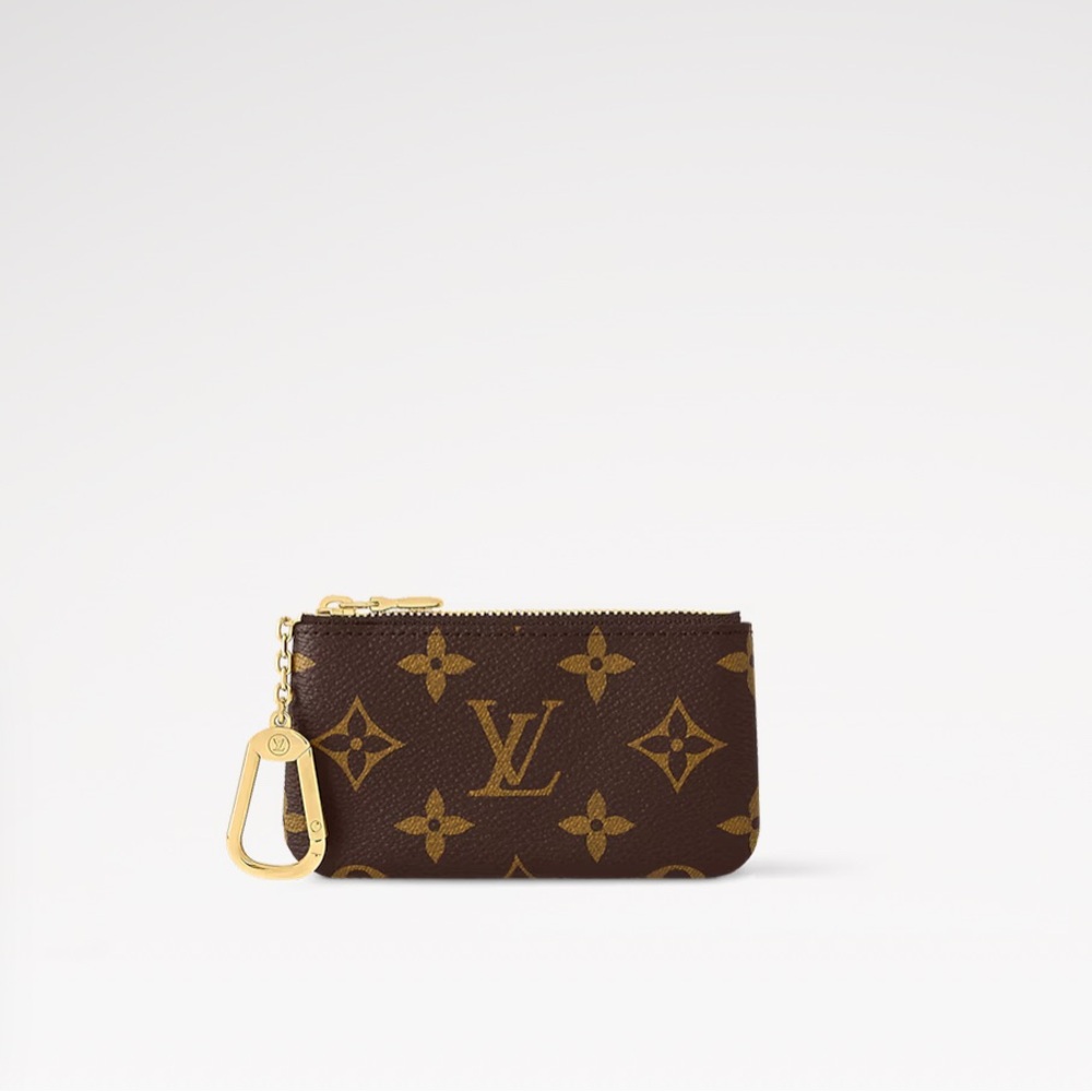 Louis Vuitton Brown and Gold Monogram Wallet